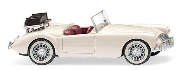 Wiking 081805 - MG A Roadster - perlweiß