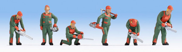 Noch 15061 - Waldarbeit 6 Figuren
