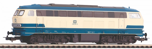 Piko 57806 - DB Diesellok BR 218 oceanblau/beige Ep.4, AC-digital