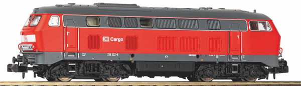Piko 40531 - DB AG Diesellok BR 216 verkehrsrot Ep.5, "DB Cargo", mit DCC-Decoder + Sound