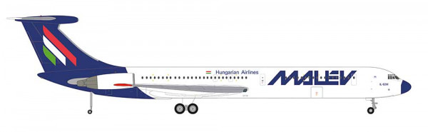Herpa 573047 - Malév Hungarian Airlines Ilyushin IL-62M