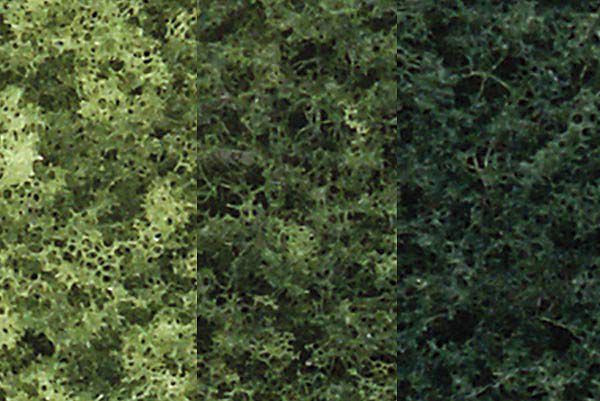 Woodland TR1102 - Bäume dunkelgrün 14 St. 8 - 13 cm