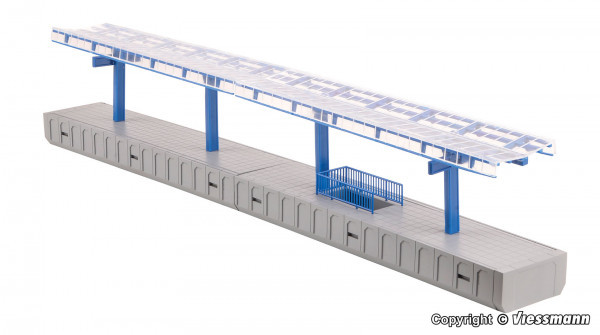 Kibri 39549 - Moderner Bahnsteig für C-Gleis Bausatz