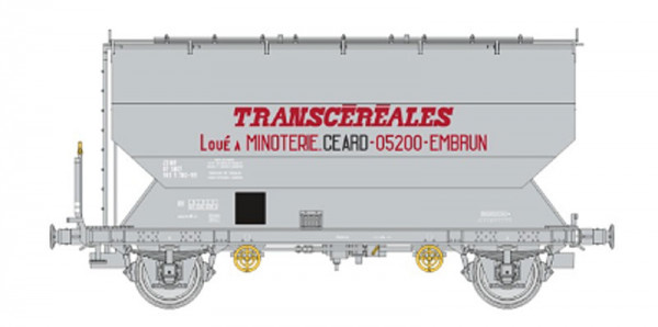 REE WB-882 - SNCF Getreidewagen 2-achsig Ep.4-5 "TRANSCEREALES"