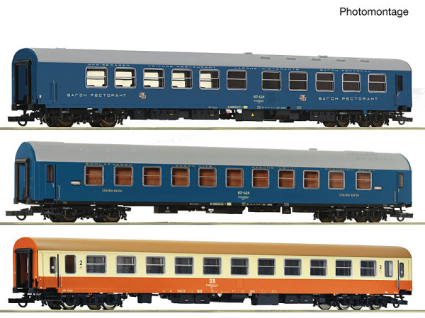 Roco 6200297 - DR 3er Set Reisezug "Vitoscha" DR #2 E4