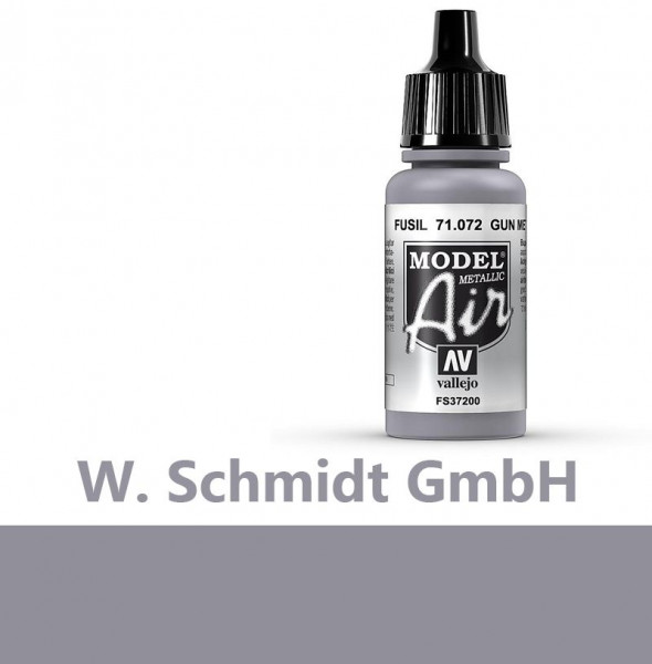 Vallejo 771072 - Model Air Brüniert, metallic, 17 ml