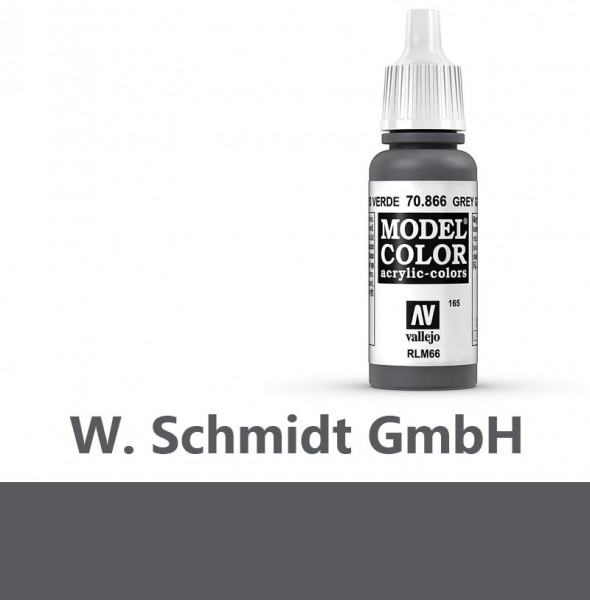 Vallejo 770866 - Model Color Farbe Graugrün, Matt, 17 ml