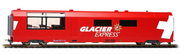 Bemo 3589132 - RhB Panorama-Servicewagen WRp 3832 Glacier-Express Ep.6