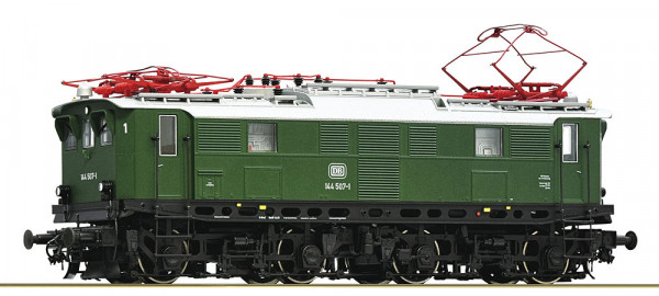 Roco 7520147 - DB Altbau-Ellok BR 144 507-1 grün Ep. 4, AC-digital + Sound