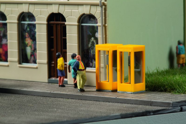 Auhagen 44652 - Telefonzellen und Briefkästen