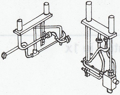 Weinert 8233 - Leitungen u.Führerh. BR 55 2St