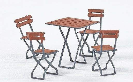 Weinert 25658 - Gaststätten kl.Tisch + 4Stühle