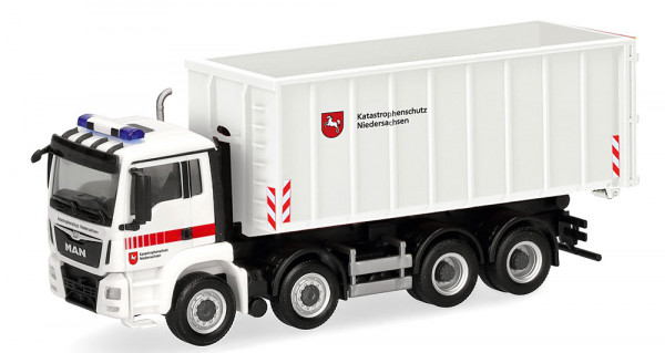 Herpa 099455 - MAN TGS M Euro6C Wechsellader-LKW 4achs "Katastrophenschutz Niedersachsen"
