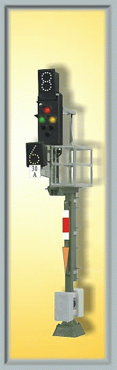 Viessmann 4045 - Ks-Mehrabschnittssignal als Einfahrsignal Hp0 Zs3 Ks1 Zs3 Ks1bl Zs3v Ks2 Zs3