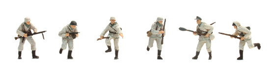 Artitec 387.82-W1 - Set 2 Deutsche Infanterie, Winter (6 Figuren)