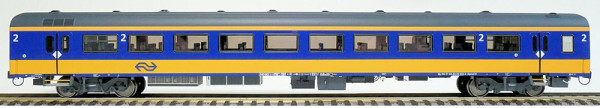 Exacttrain 11017 - NS ICRm Garnitur 3 für den Innenlandseinsatz Reisezugwagen Bpmz10 ( Farbe Gelb /