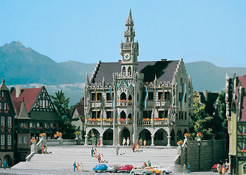 Vollmer 47761 - Großstadt-Rathaus 140x90x185 mm