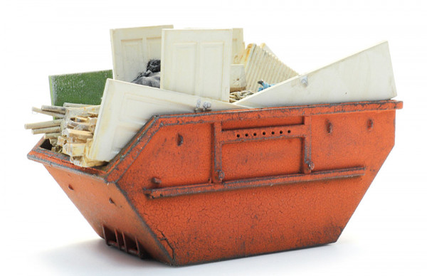 Artitec 387.618 - Absetzmulde, beladen mit Bauschutt