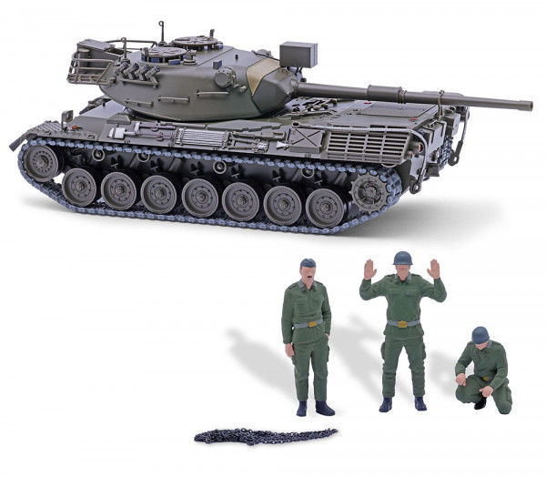 Busch 10711 - Leopard m. 3 Soldaten [0]