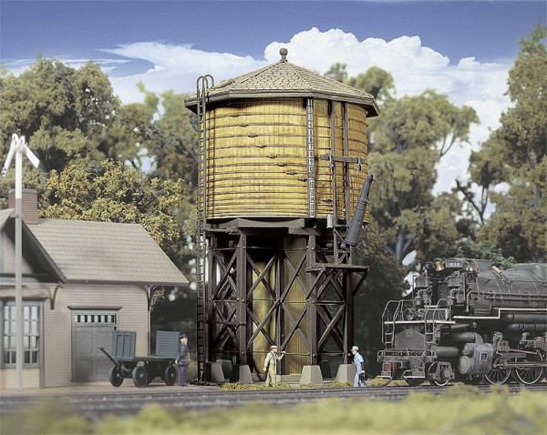 Walthers 532813 - Wassertank, Holzoptik - Fertigmodell