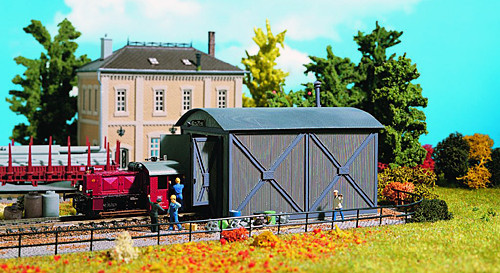 Vollmer 45761 - Lokschuppen für KÖF 116x78x80 mm