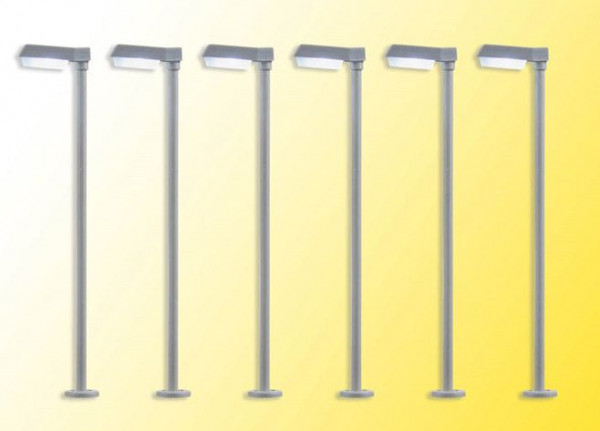 Viessmann 64976 - Straßenleuchte modern, LED weiß 5+1
