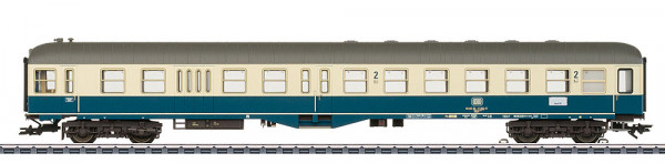 Märklin 43337 - DB Mitteleinstiegs-Steuerwagen 2.Klasse BDylf457 oceanblau/beige Ep. 4, inkl. Innenb