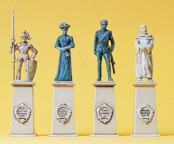 Preiser 10525 - Denkmäler 4 teilig