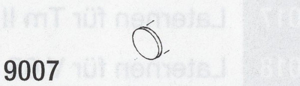Weinert 9007 - Scheiben f. Reichsb.Lat.