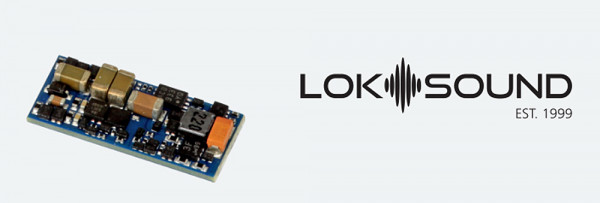 ESU 58923 - LokSound 5 Nano DCC »Leerdecoder«, Einzellitzen, mit Lautsprecher 11x15mm, Spurweite: N,
