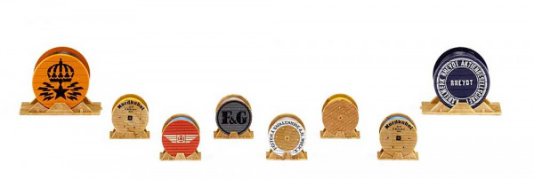 Wiking 001831 - Zubehörpackung - Kabeltrommeln