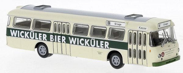 Brekina 59382 - Büssing Senator 12 D 1962, EVAG - Wicküler Bier,