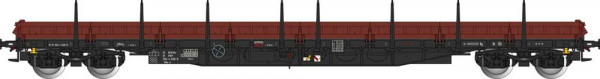 Albert Modell 394008 - PKP Niederbordwagen Res mit Niederbordwänden braun Ep.5