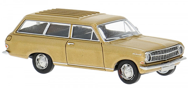 Brekina 20473 - Opel Rekord A Caravan gold 1963