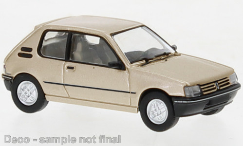 PCX870507 - Peugeot 205 metallic beige, 1984,