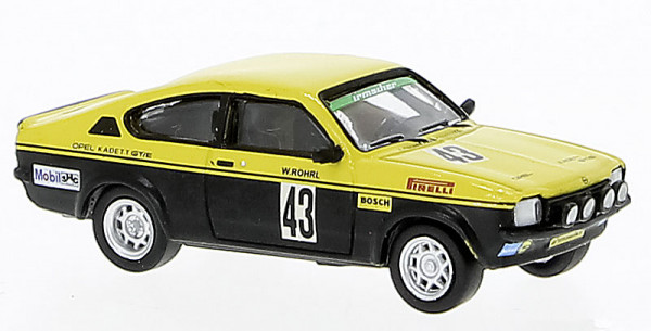 Brekina 20405 - Opel Kadett C GT/E 1976, Deutsche Rallye Meisterschaft, 43,
