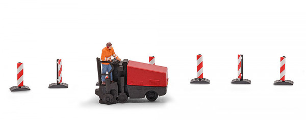 Busch 8283 - A-Set: Asphaltfräse N