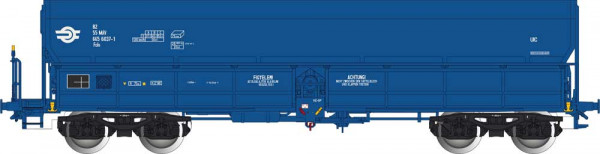 Albert Modell 665045 - MÁV Selbstentladewagen Fals blau Ep.5