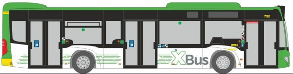 Rietze 73488 - Mercedes-Benz Citaro ´15 Stoag Oberhausen XBus