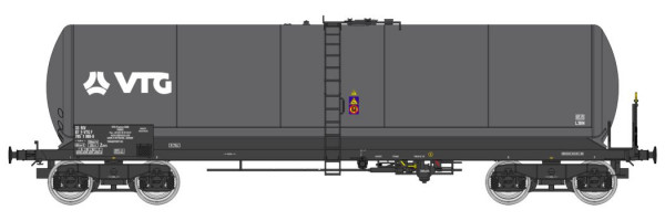 REE WB-596 - SNCF Kesselwagen Anf 4-achsig lang Ep.5-6, Y23M Drehgestelle, "VTG"