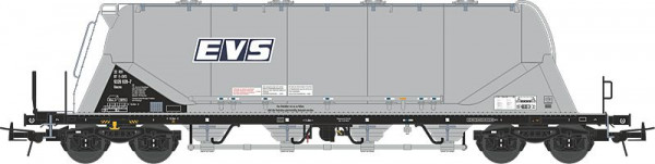 NME 503805 - SNCF Zementsilowagen Uacns "EVS", silber, Ep. 6