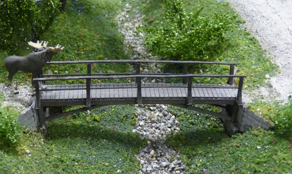 Joswood 19108 - Holzbrücke Fußgänger