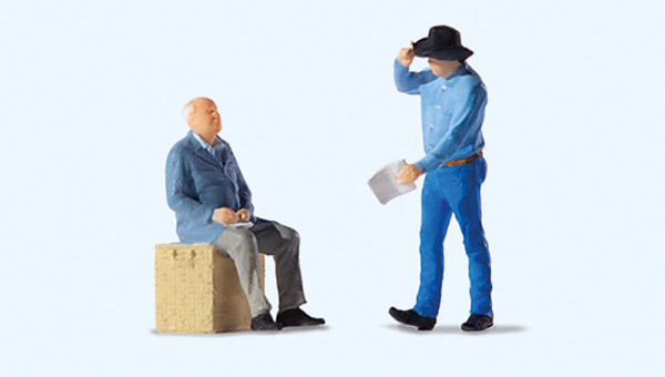 Preiser 28294 - Trucker & Lagerist