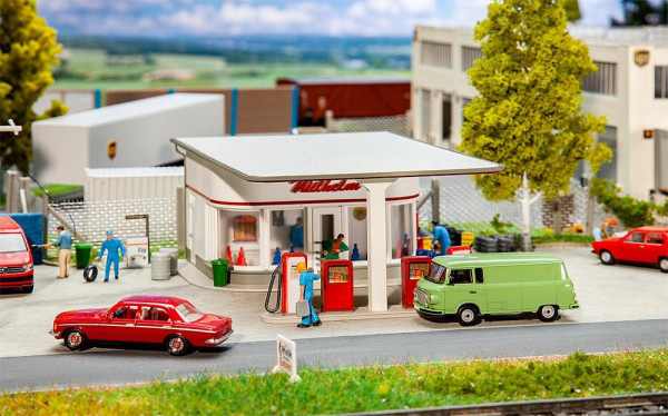 Faller 130590 - Tankstelle 50er Jahre 1946 - 1977