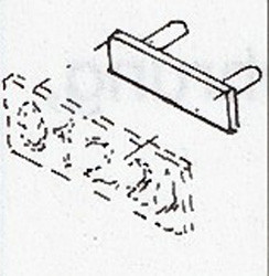 Weinert 8081 - Nummernschildblech f.Ätzschild