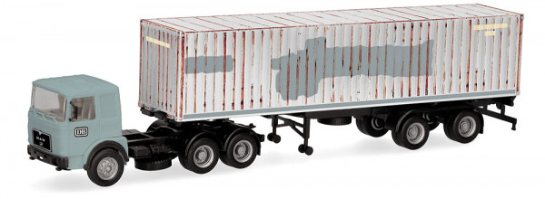 Herpa 320283 - MAN F8 Container-Sz 2a/3a DB