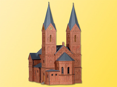Kibri 39760 - Romanische Stadtkirche in Jakobwüllesheim 31x19x36 cm