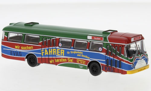 Brekina 59372 - Büssing Senator 12 D 1962, EVAG - Fahrer gesucht,