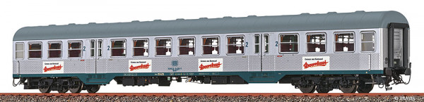 Brawa 46666 - DB Nahverkehrswagen 2.Klasse Brnzb724 "Doornkaat" Ep.4, LED Innenbeleuchtung, -Wechsel