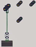 Märklin 76480 - Licht Vorsignal